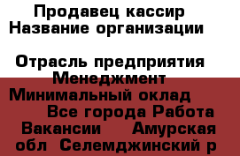 Продавец-кассир › Название организации ­ Southern Fried Chicken › Отрасль предприятия ­ Менеджмент › Минимальный оклад ­ 40 000 - Все города Работа » Вакансии   . Амурская обл.,Селемджинский р-н